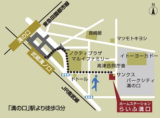 ホームステーションらいふ溝口 株式会社らいふ