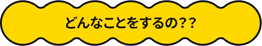 どんなことをするの？？